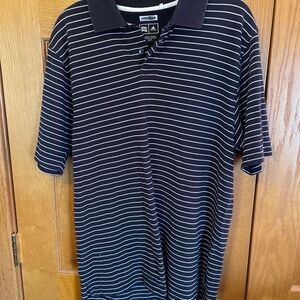 Adidas Black striped shirt